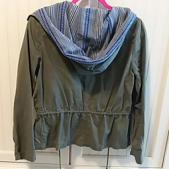 Army Green Utility Jacket - Picture 2 of 2